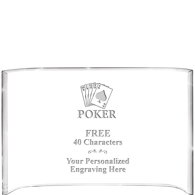 7 3/4"X 5" CURVA ACRYLIC