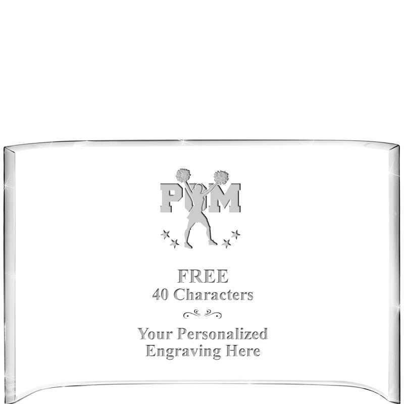 7 3/4"X 5" CURVA ACRYLIC