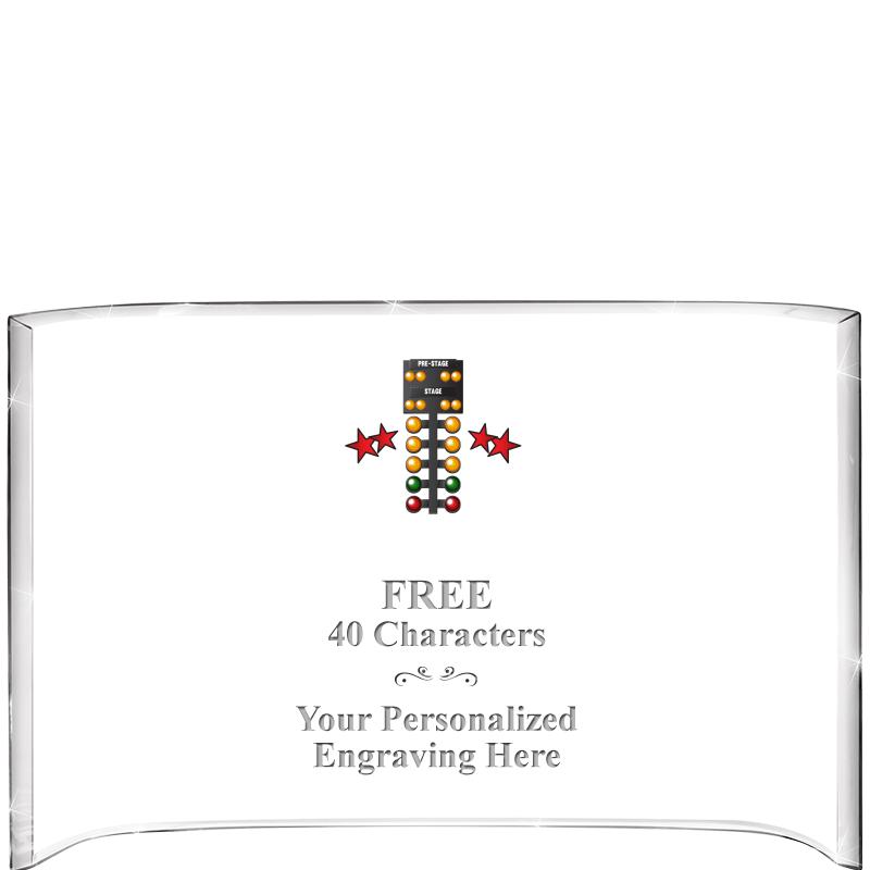 7 3/4"X 5" CURVA ACRYLIC