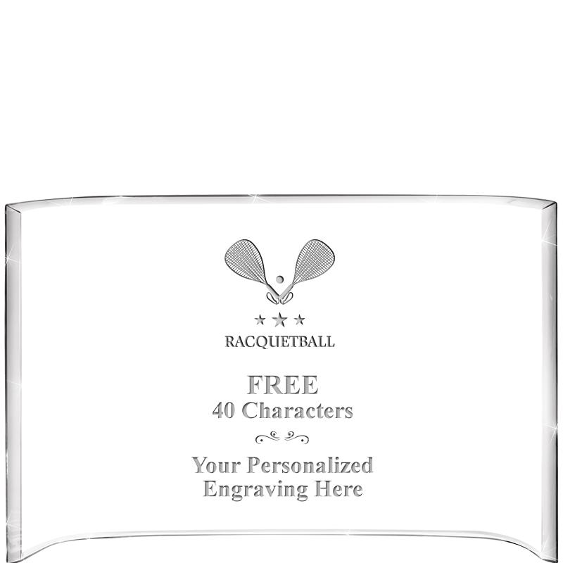 7 3/4"X 5" CURVA ACRYLIC