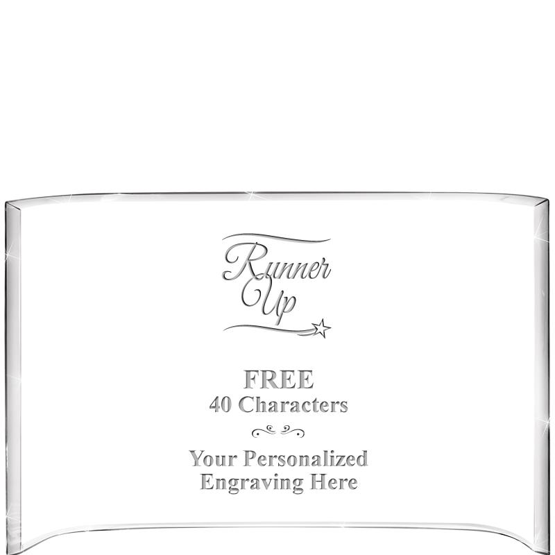 7 3/4"X 5" CURVA ACRYLIC