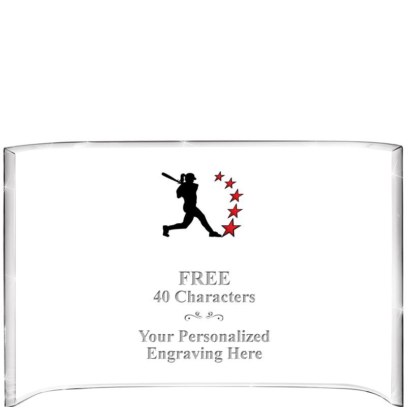 7 3/4"X 5" CURVA ACRYLIC