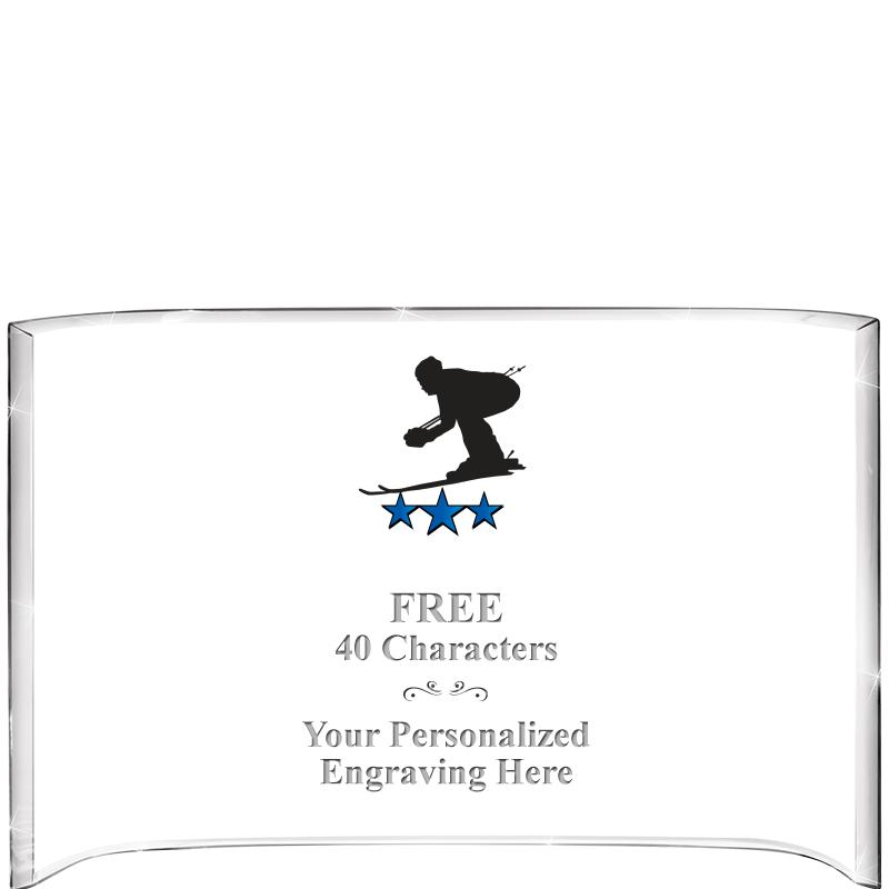 7 3/4"X 5" CURVA ACRYLIC