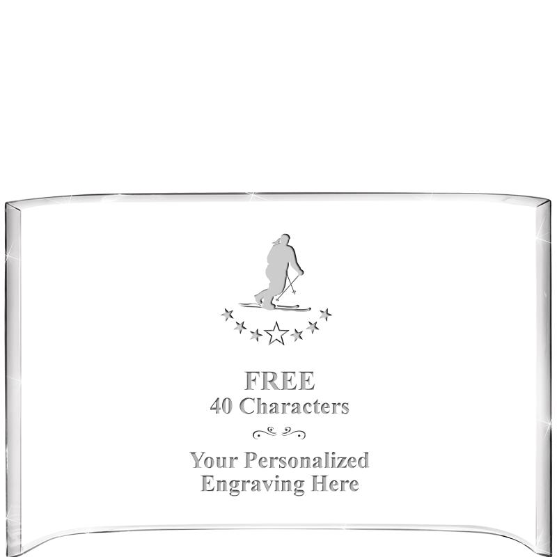 7 3/4"X 5" CURVA ACRYLIC