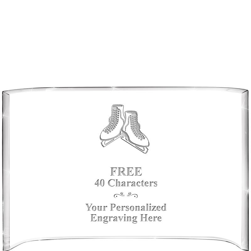 7 3/4"X 5" CURVA ACRYLIC