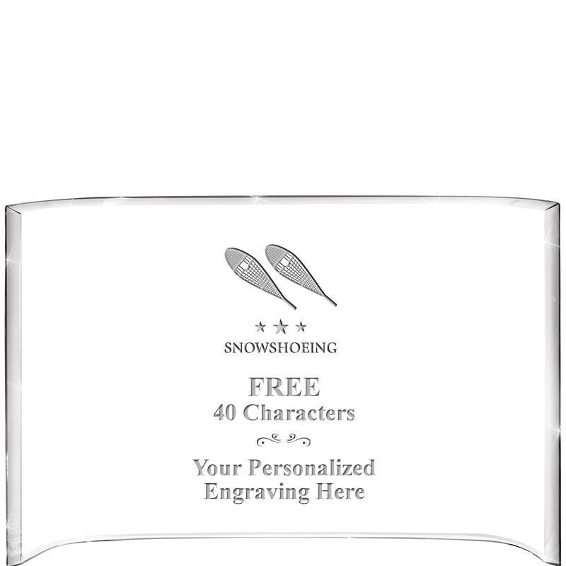 7 3/4"X 5" CURVA ACRYLIC