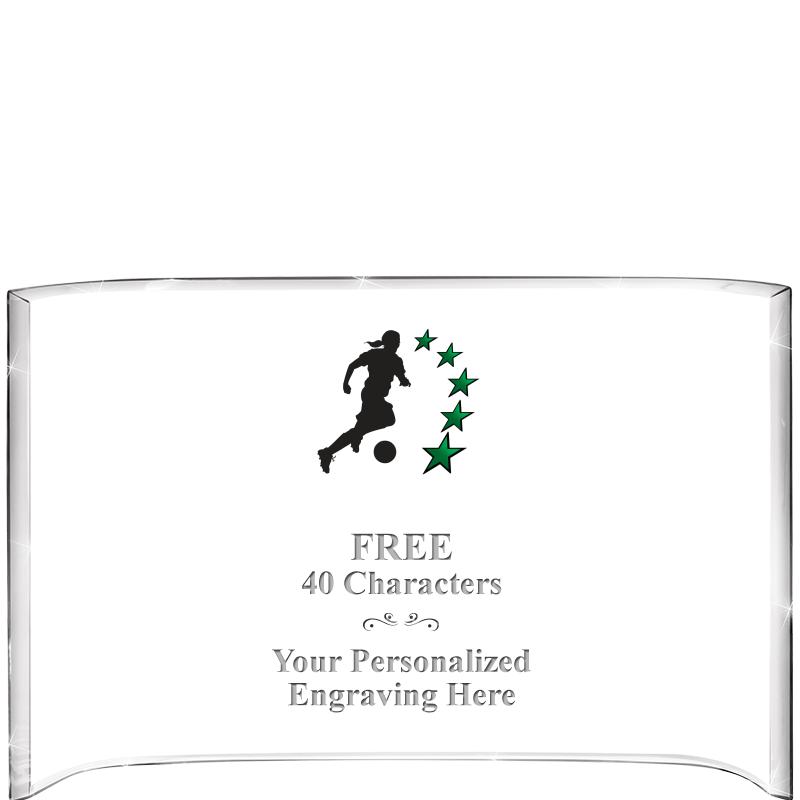 7 3/4"X 5" CURVA ACRYLIC