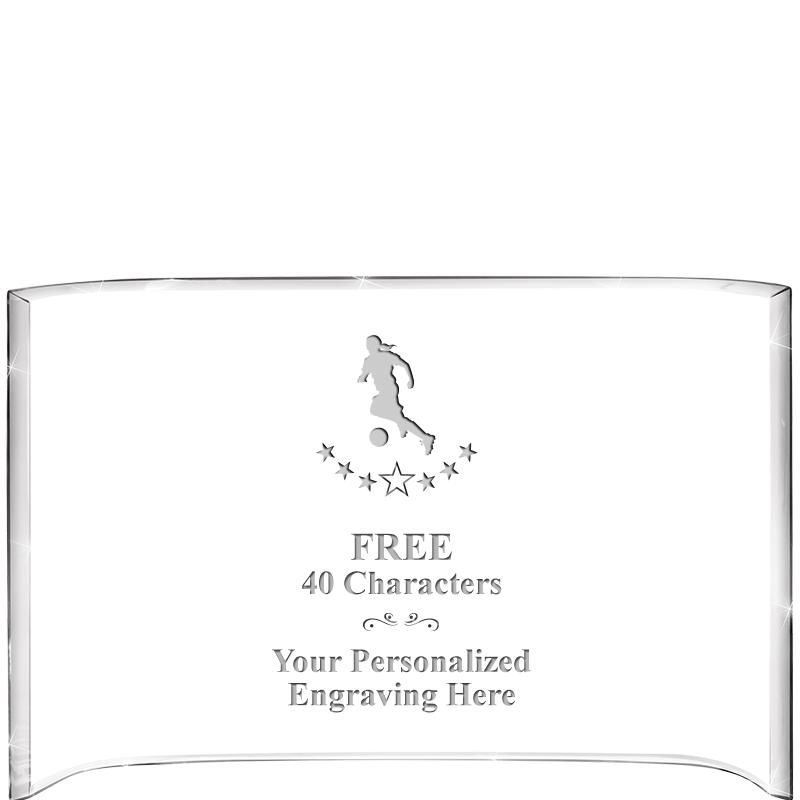 7 3/4"X 5" CURVA ACRYLIC