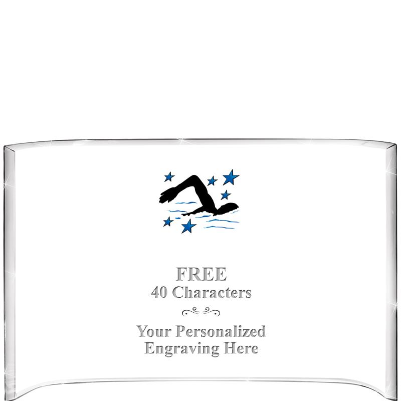 7 3/4"X 5" CURVA ACRYLIC