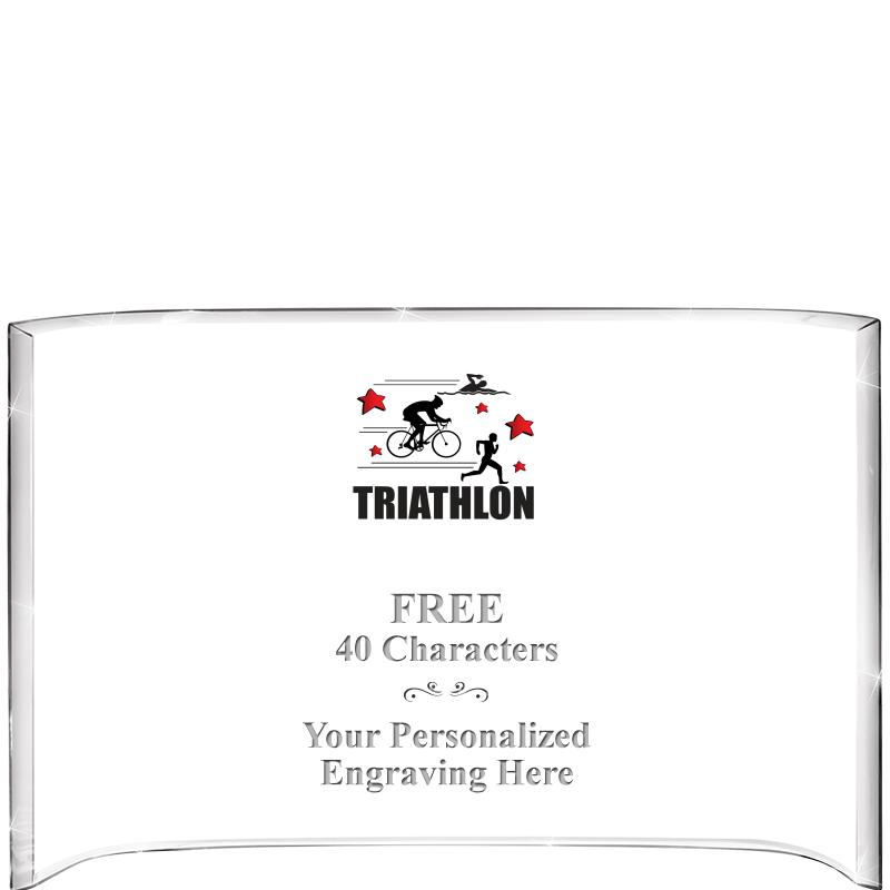 7 3/4"X 5" CURVA ACRYLIC