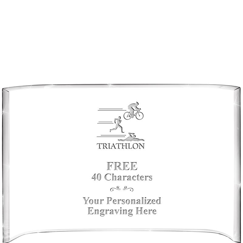 7 3/4"X 5" CURVA ACRYLIC