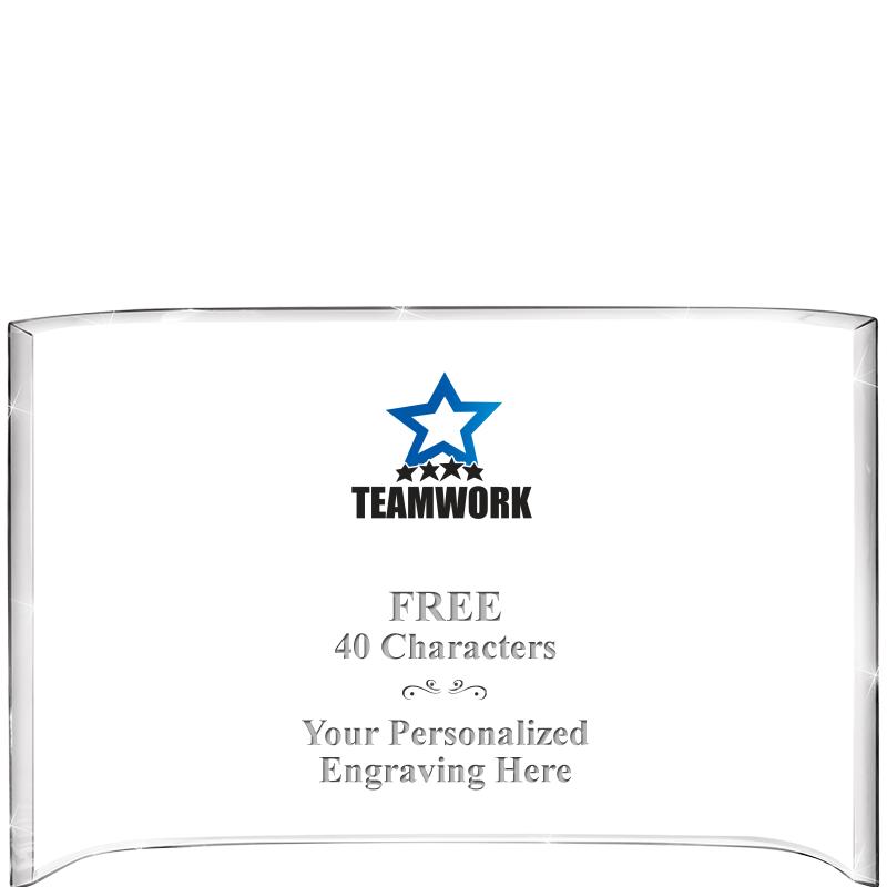 7 3/4"X 5" CURVA ACRYLIC