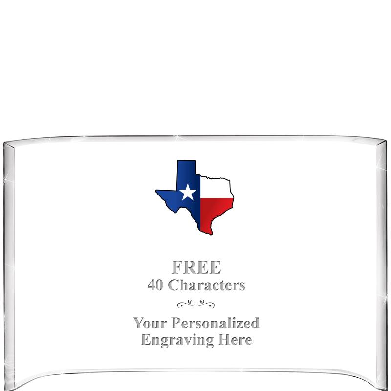 7 3/4"X 5" CURVA ACRYLIC