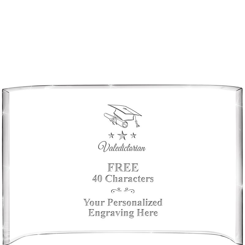 7 3/4"X 5" CURVA ACRYLIC