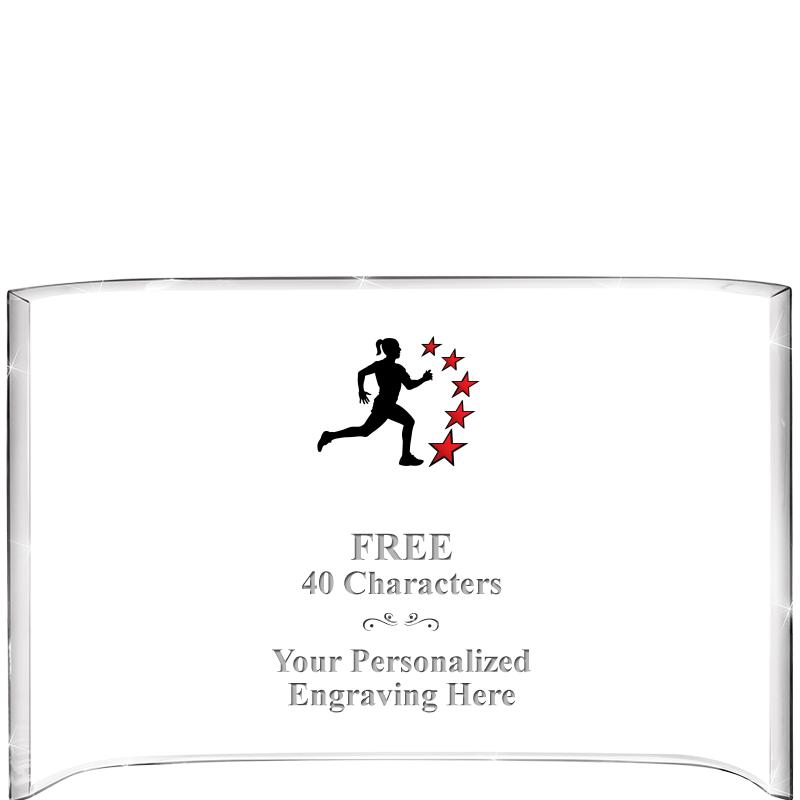 7 3/4"X 5" CURVA ACRYLIC