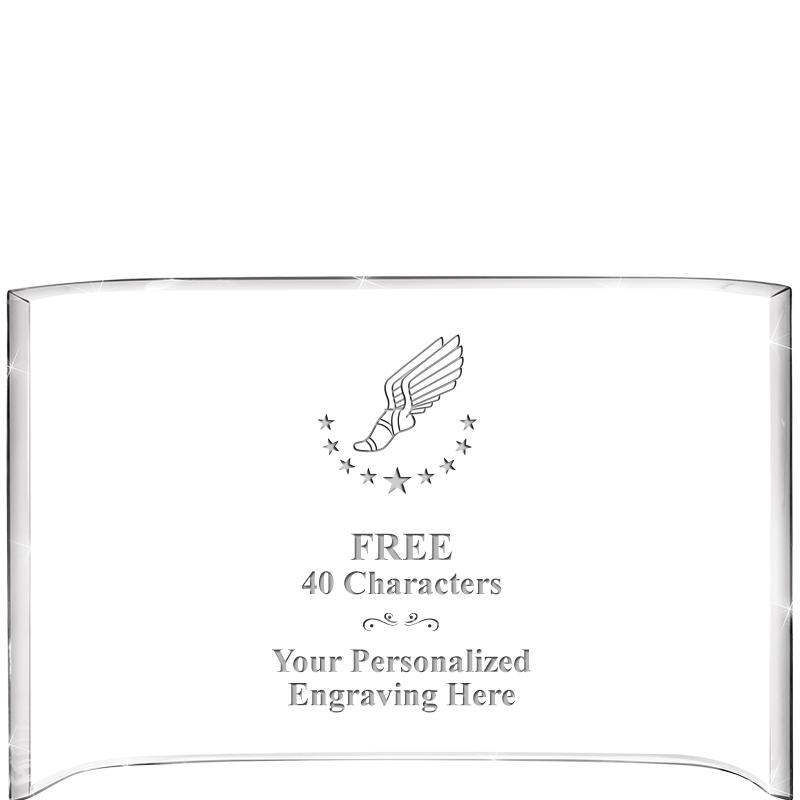 7 3/4"X 5" CURVA ACRYLIC