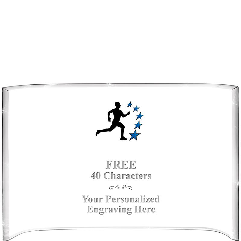 7 3/4"X 5" CURVA ACRYLIC