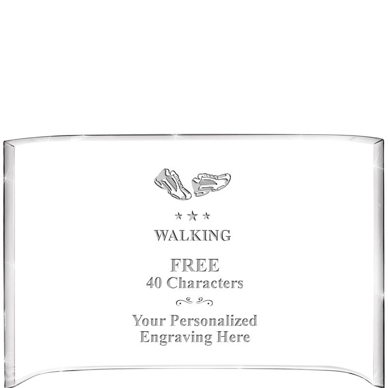 7 3/4"X 5" CURVA ACRYLIC