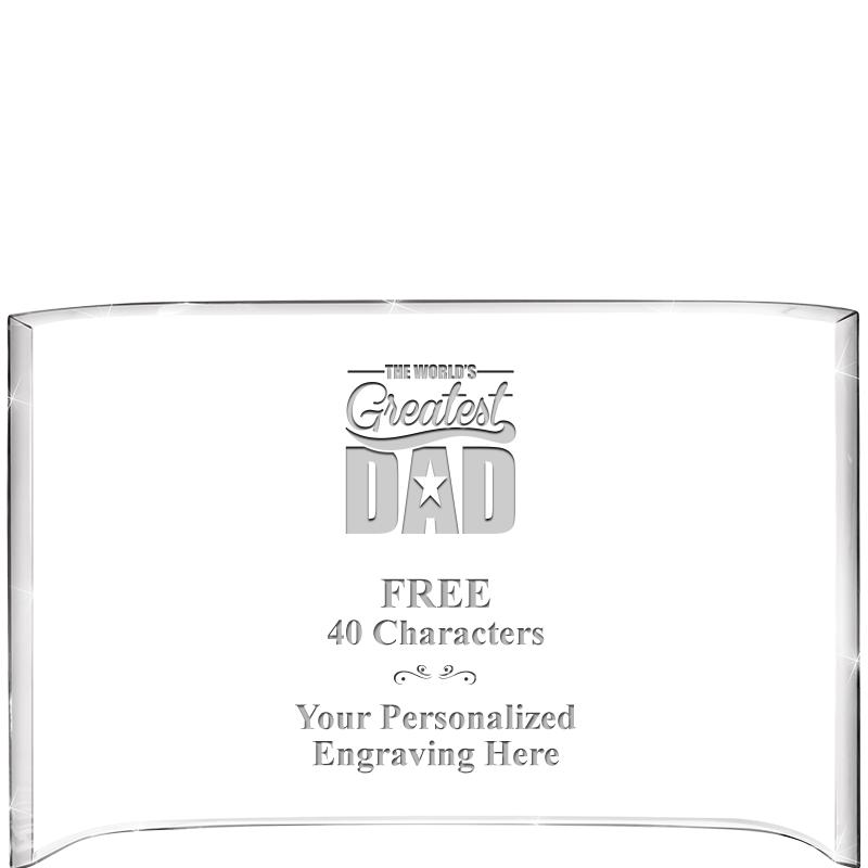 7 3/4"X 5" CURVA ACRYLIC