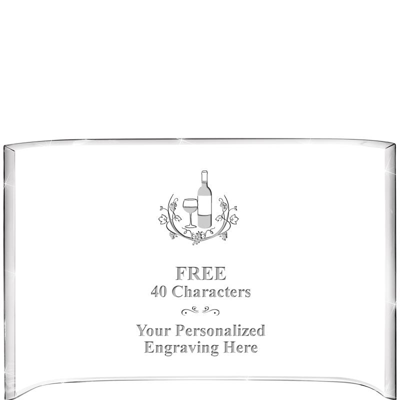 7 3/4"X 5" CURVA ACRYLIC