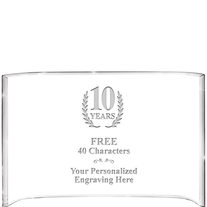 7 3/4"X 5" CURVA ACRYLIC