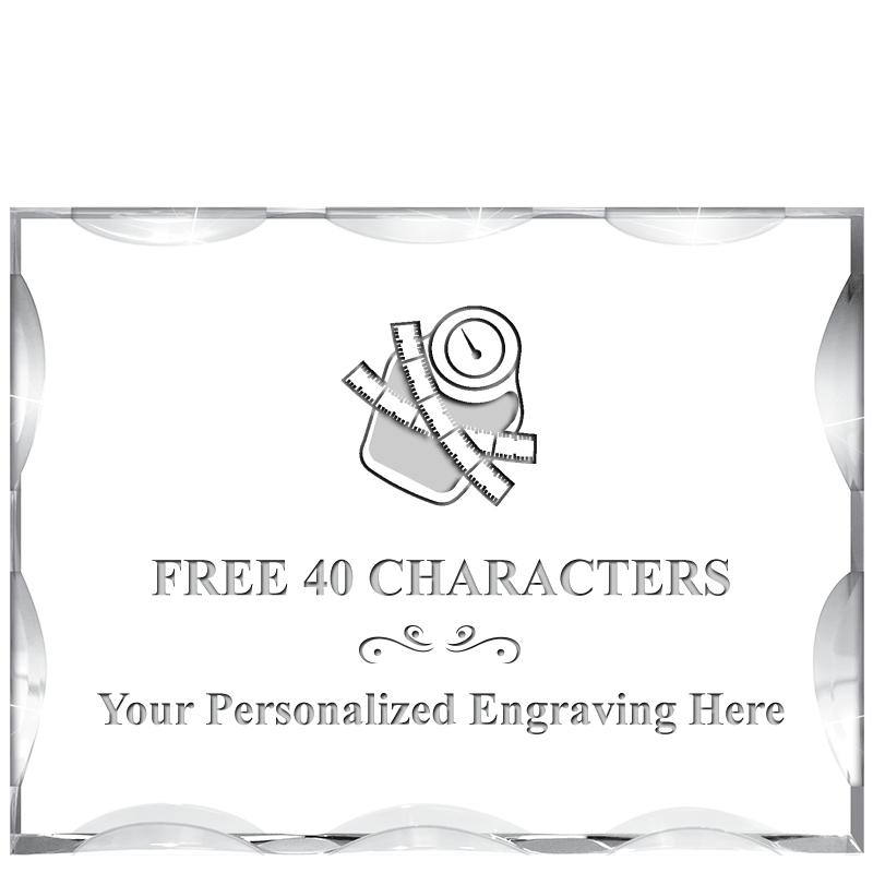 4"X3"HORIZONTAL ILLUSION ACRYL