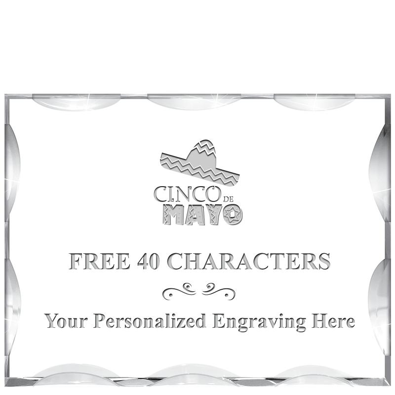 4"X3"HORIZONTAL ILLUSION ACRYL