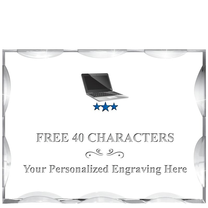 4"X3"HORIZONTAL ILLUSION ACRYL