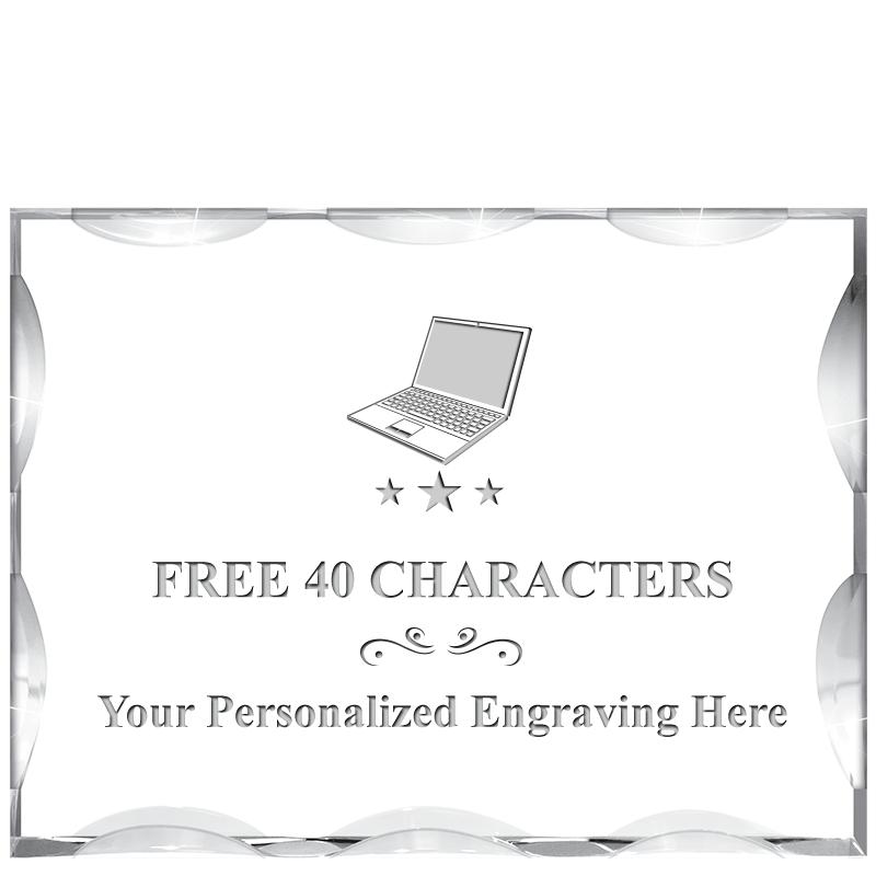 4"X3"HORIZONTAL ILLUSION ACRYL