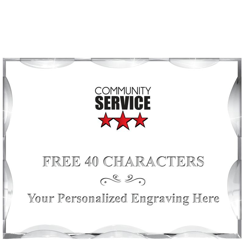 4"X3"HORIZONTAL ILLUSION ACRYL