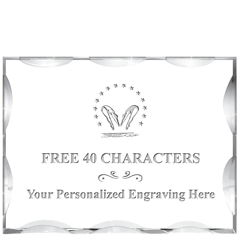 4"X3"HORIZONTAL ILLUSION ACRYL