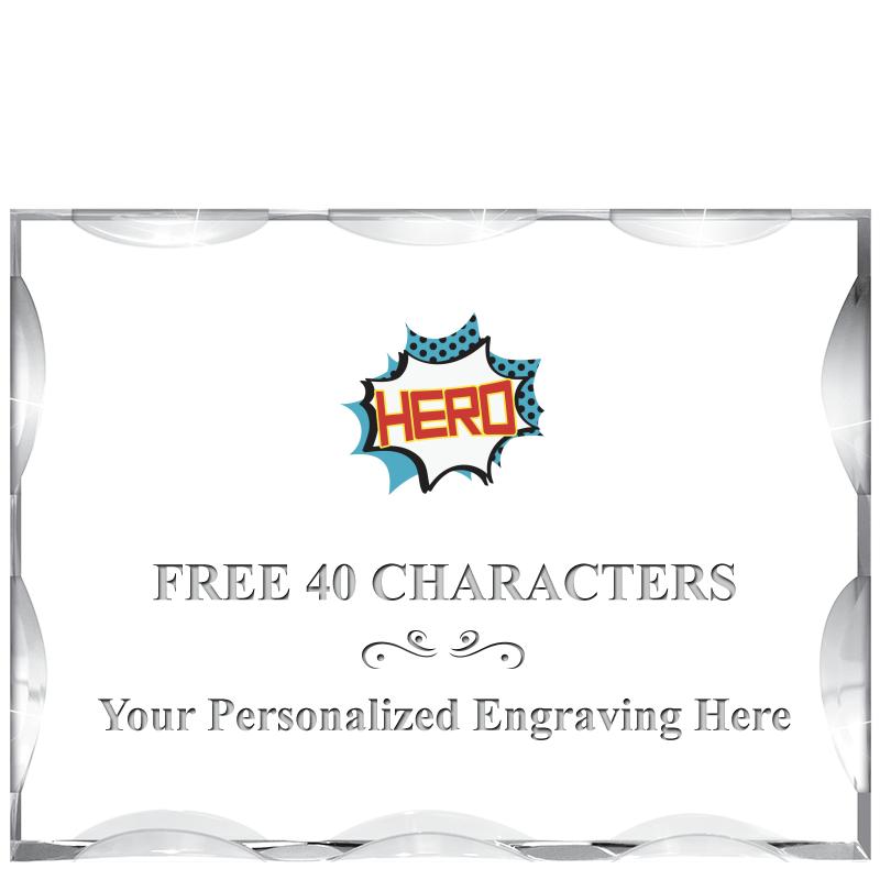 4"X3"HORIZONTAL ILLUSION ACRYL