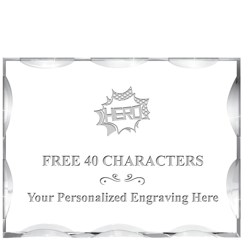 4"X3"HORIZONTAL ILLUSION ACRYL