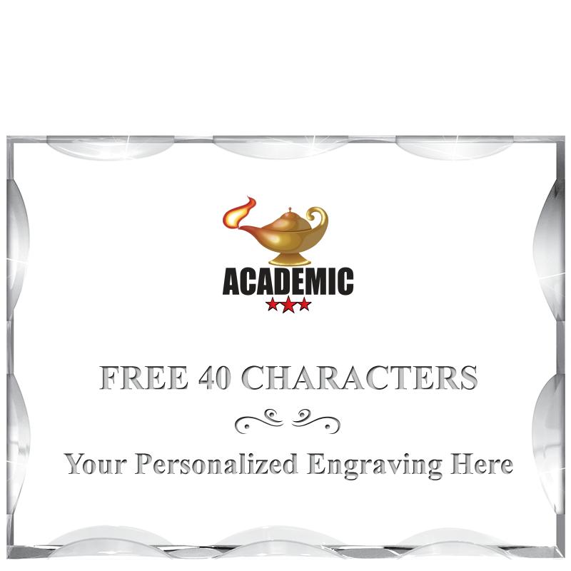 4"X3"HORIZONTAL ILLUSION ACRYL