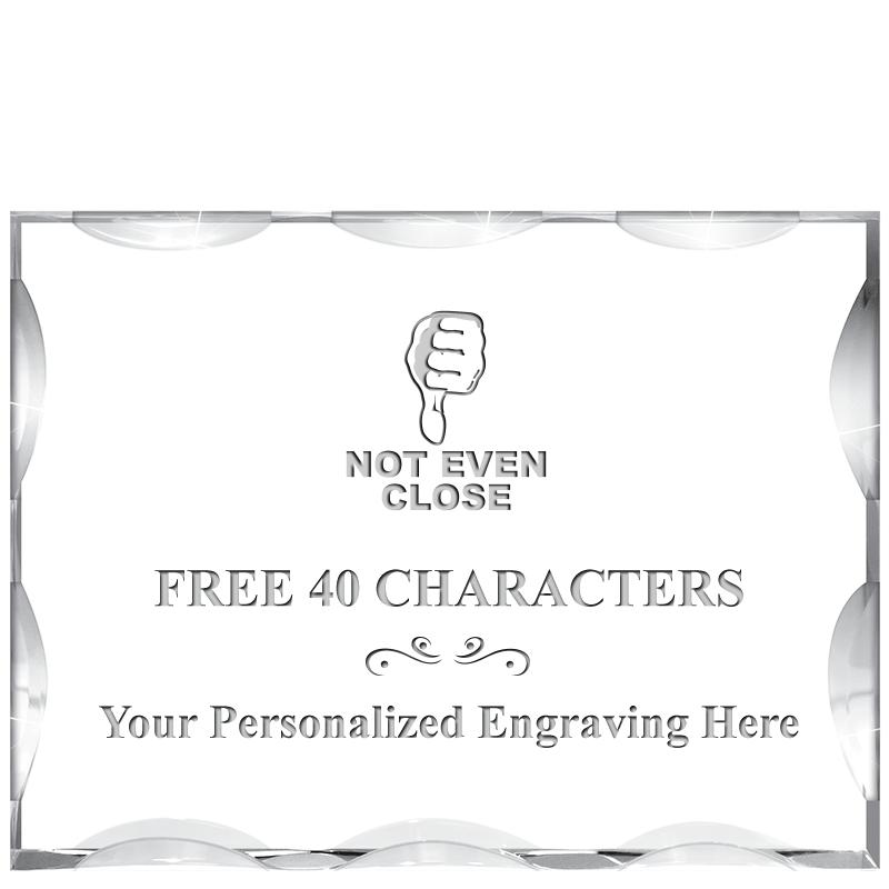 4"X3"HORIZONTAL ILLUSION ACRYL