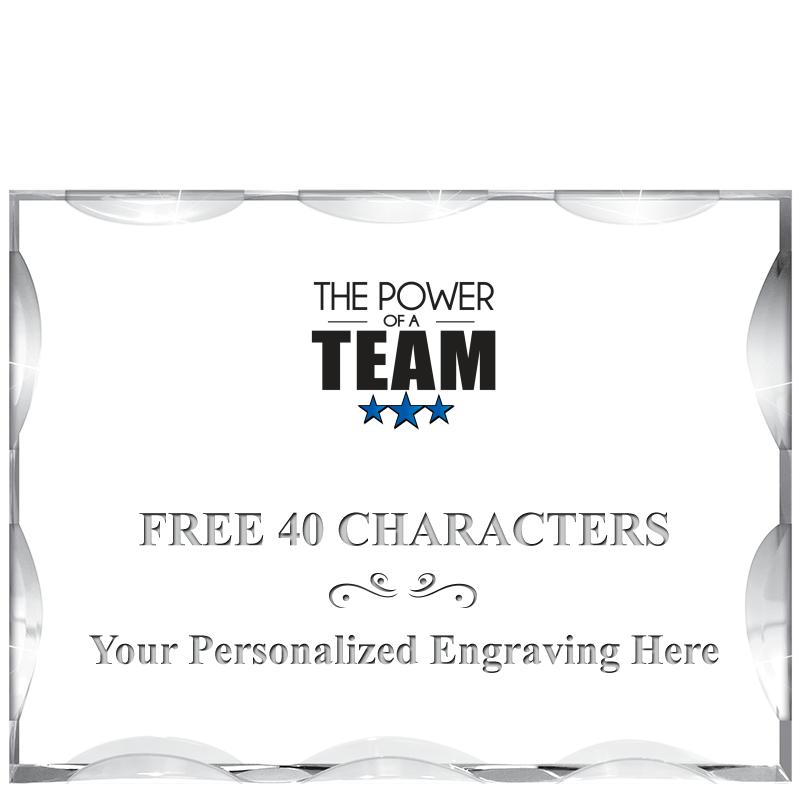 4"X3"HORIZONTAL ILLUSION ACRYL