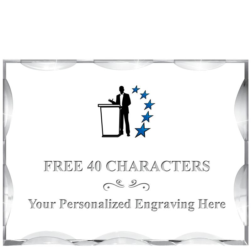 4"X3"HORIZONTAL ILLUSION ACRYL