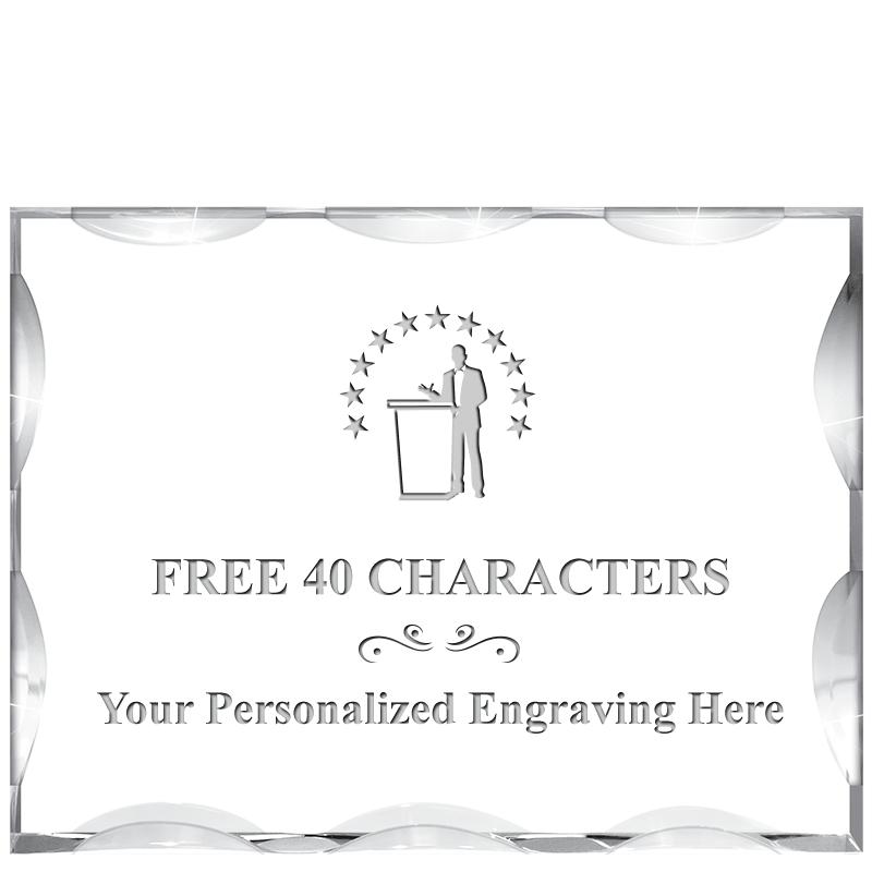 4"X3"HORIZONTAL ILLUSION ACRYL