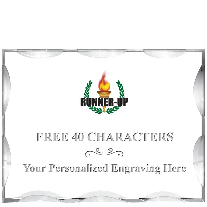 4"X3"HORIZONTAL ILLUSION ACRYL