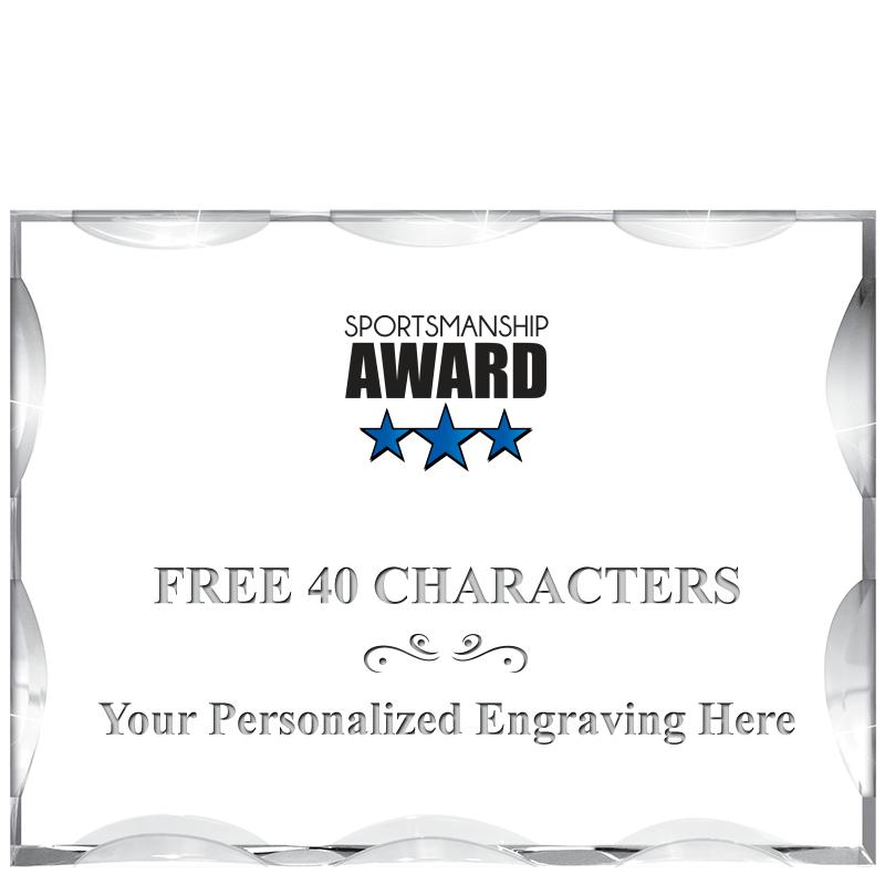 4"X3"HORIZONTAL ILLUSION ACRYL