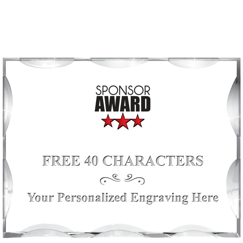 4"X3"HORIZONTAL ILLUSION ACRYL