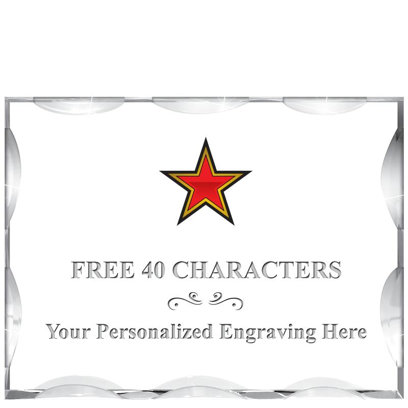 4"X3"HORIZONTAL ILLUSION ACRYL