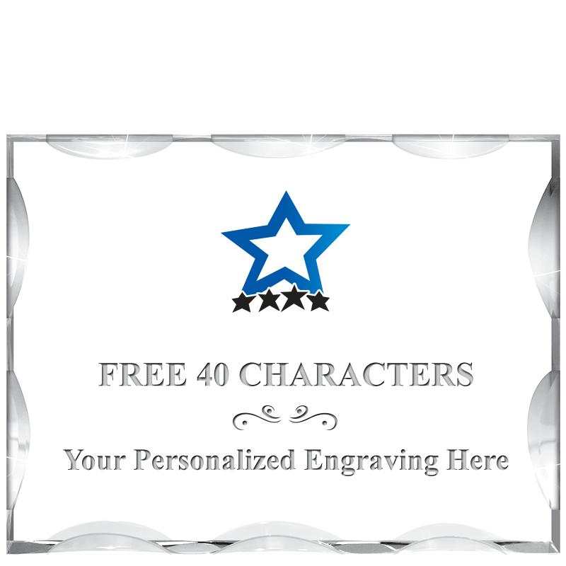 4"X3"HORIZONTAL ILLUSION ACRYL