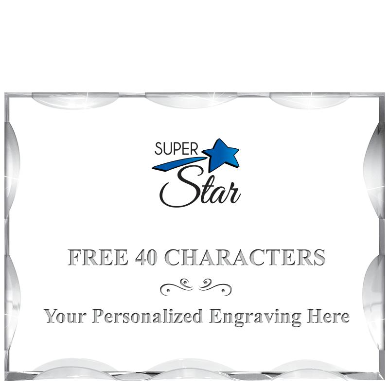 4"X3"HORIZONTAL ILLUSION ACRYL