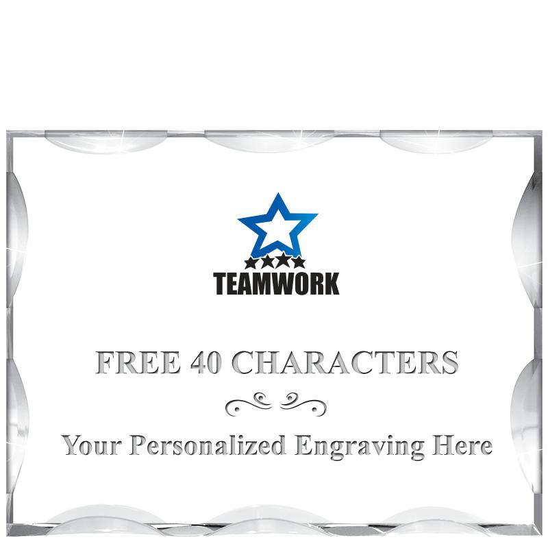 4"X3"HORIZONTAL ILLUSION ACRYL