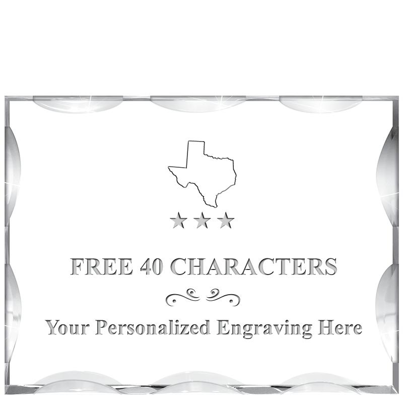 4"X3"HORIZONTAL ILLUSION ACRYL