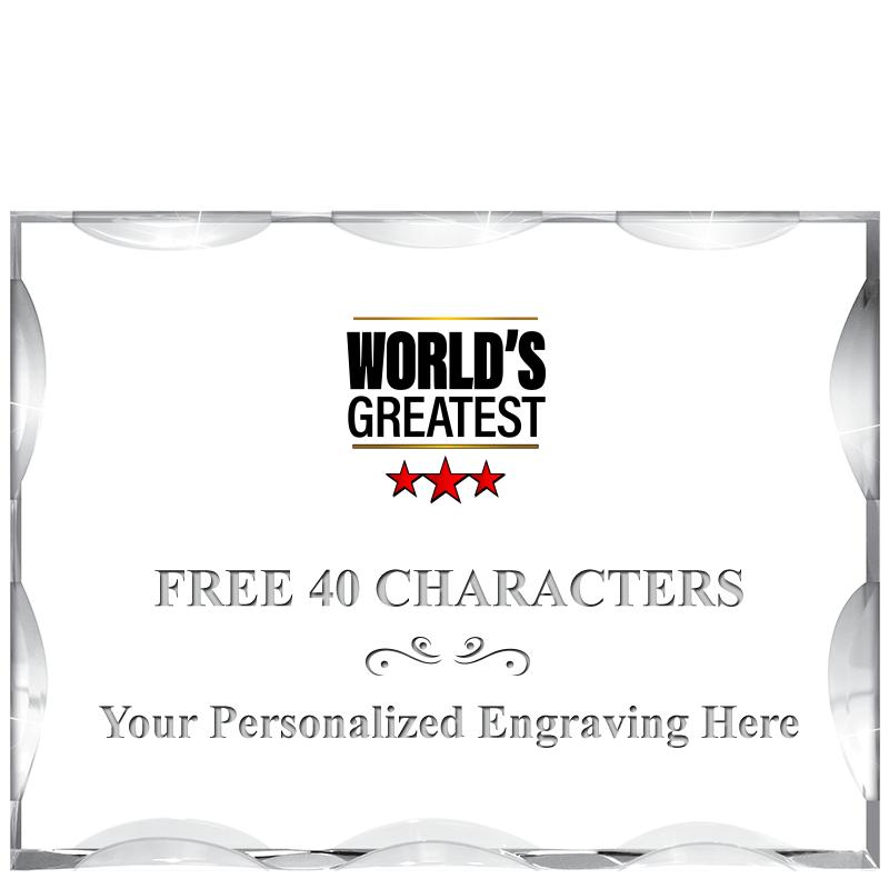 4"X3"HORIZONTAL ILLUSION ACRYL