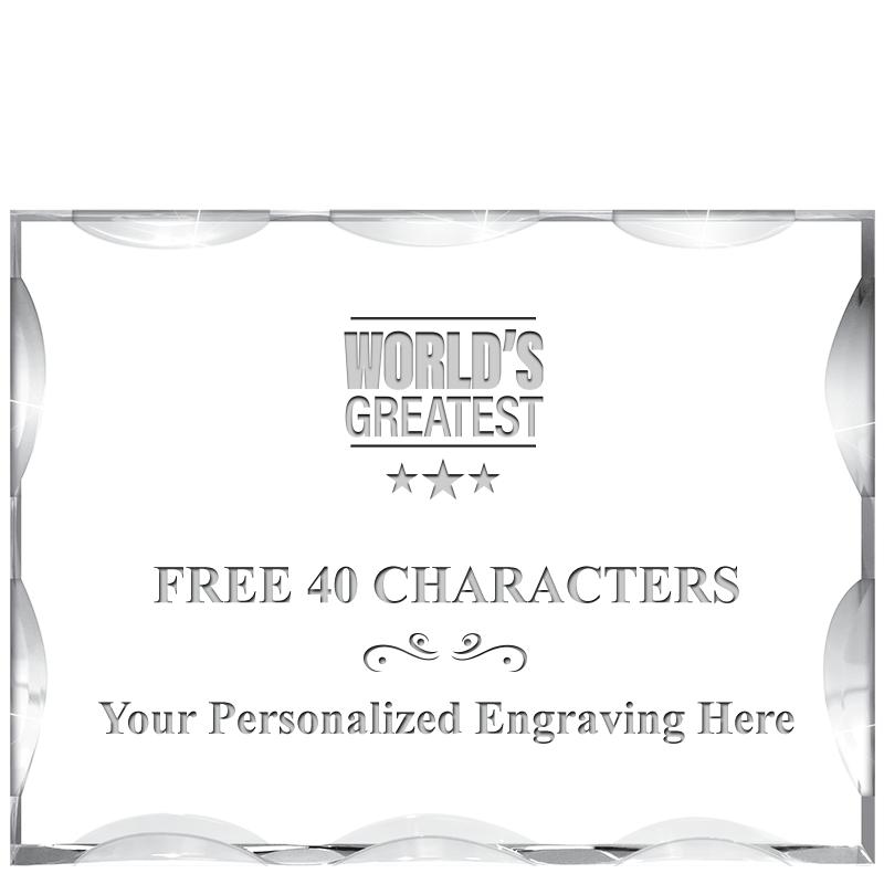 4"X3"HORIZONTAL ILLUSION ACRYL