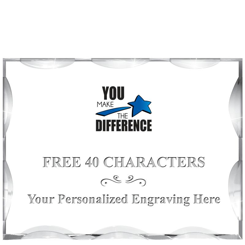 4"X3"HORIZONTAL ILLUSION ACRYL