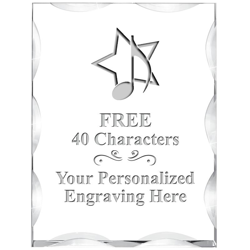 3"X4" VERTICAL ILLUSION ACRYLI